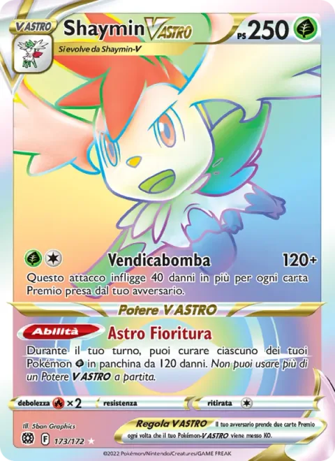 Shaymin VSTAR [Revenge Blast | Star Bloom]
