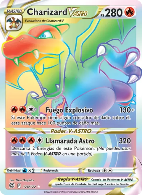 Charizard VSTAR [Explosive Fire | Star Blaze]