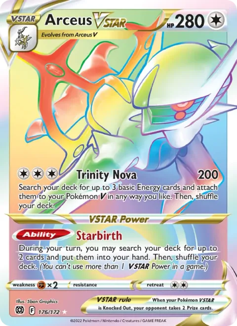 Arceus VSTAR [Trinity Nova | Starbirth]