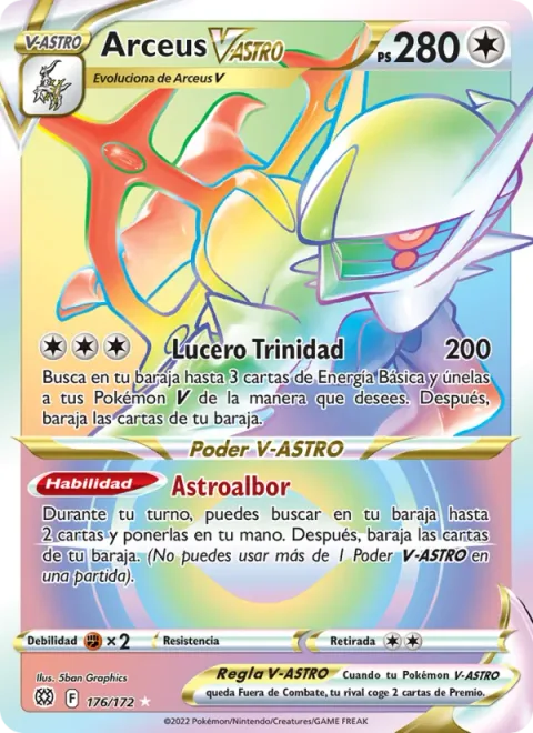 Arceus VSTAR [Trinity Nova | Starbirth]