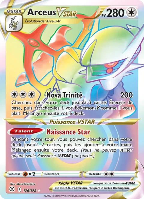 Arceus VSTAR [Trinity Nova | Starbirth]