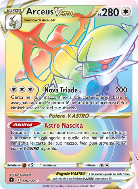 Arceus VSTAR [Trinity Nova | Starbirth]