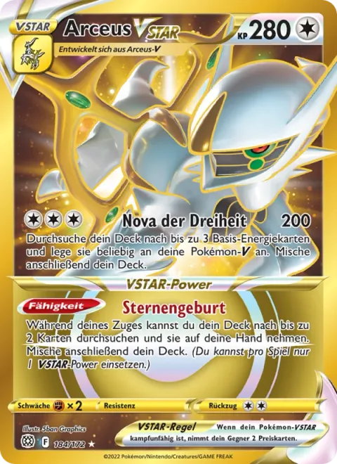 Arceus VSTAR [Trinity Nova | Starbirth]