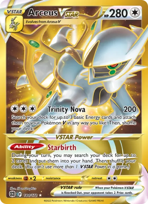 Arceus VSTAR [Trinity Nova | Starbirth]