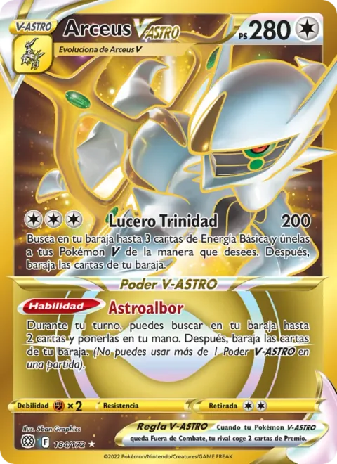 Arceus VSTAR [Trinity Nova | Starbirth]
