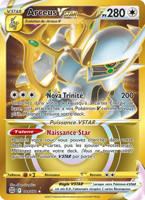 Arceus VSTAR [Trinity Nova | Starbirth]