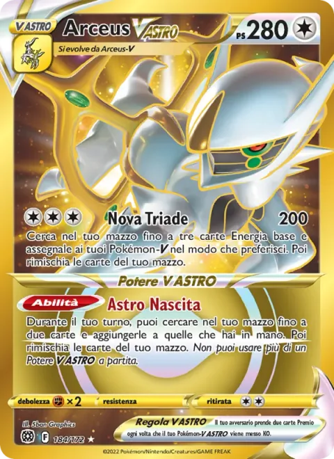 Arceus VSTAR [Trinity Nova | Starbirth]