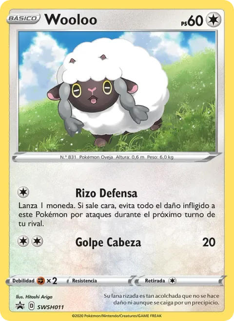 Wooloo [Defense Curl | Headbutt]