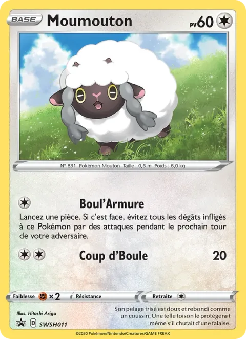 Wooloo [Defense Curl | Headbutt]