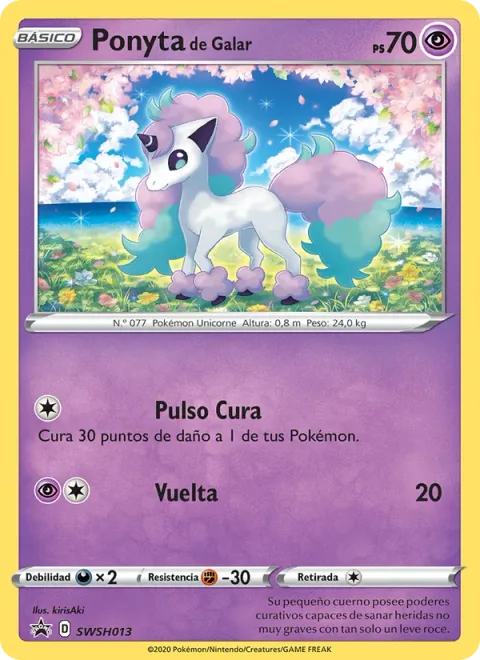 Galarian Ponyta [Heal Pulse | Flop]