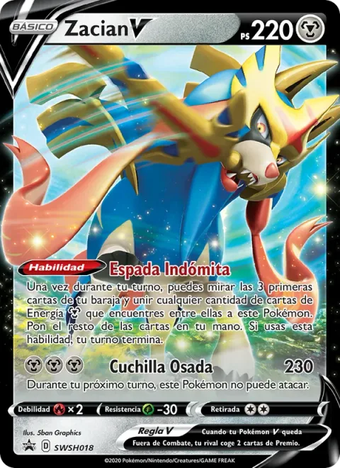 Zacian V [Intrepid Sword | Brave Blade]
