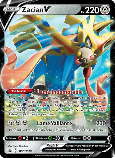 Zacian V [Intrepid Sword | Brave Blade]