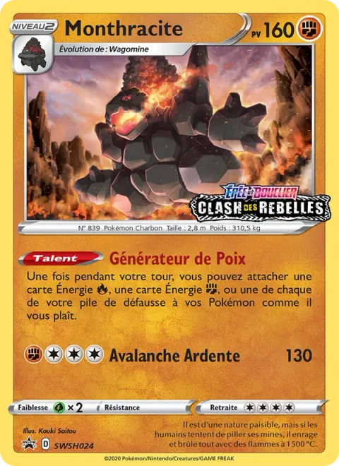 Coalossal [Tar Generator | Flaming Avalanche]