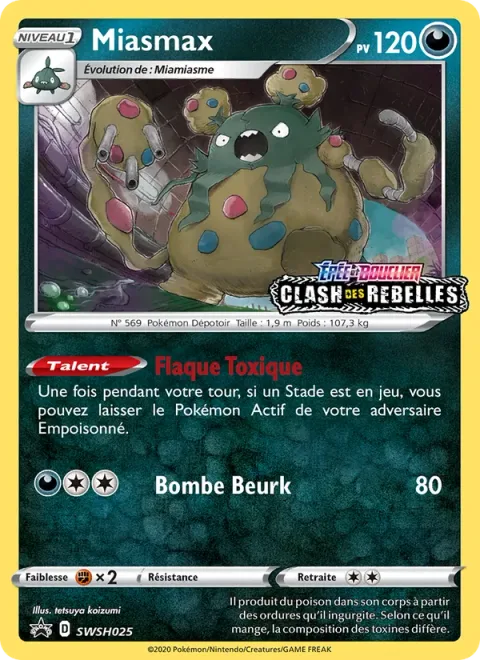 Garbodor [Poisonous Puddle | Sludge Bomb]