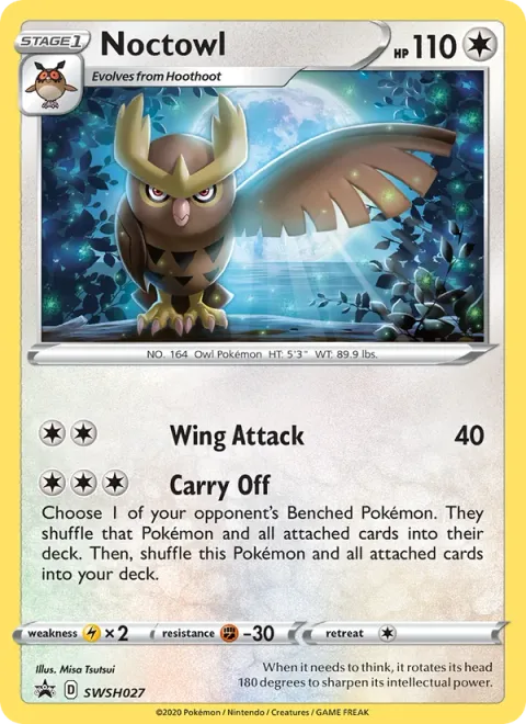Noctowl [Wing Attack | Carry Off]