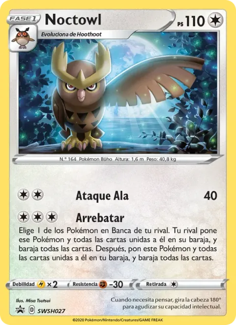 Noctowl [Wing Attack | Carry Off]