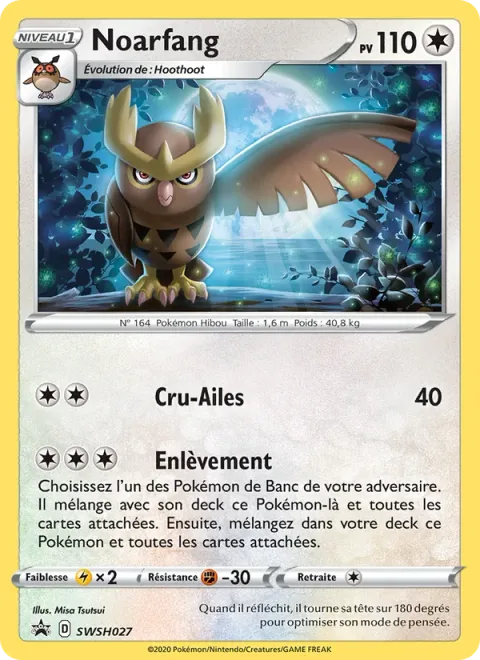 Noctowl [Wing Attack | Carry Off]