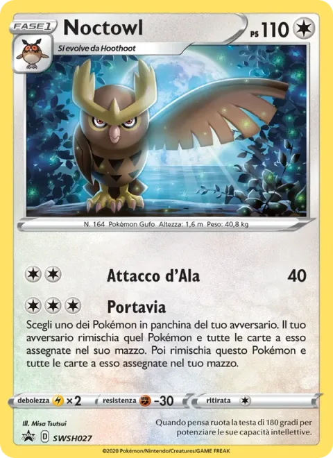 Noctowl [Wing Attack | Carry Off]