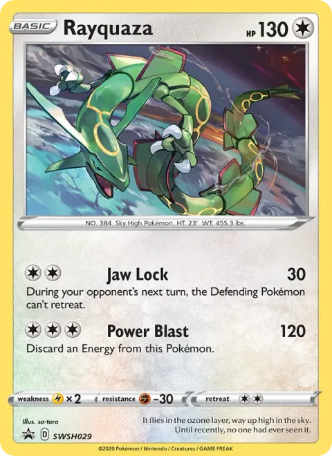 Rayquaza [Jaw Lock | Power Blast]