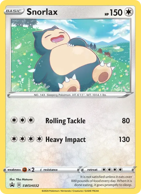 Snorlax [Rolling Tackle | Heavy Impact]