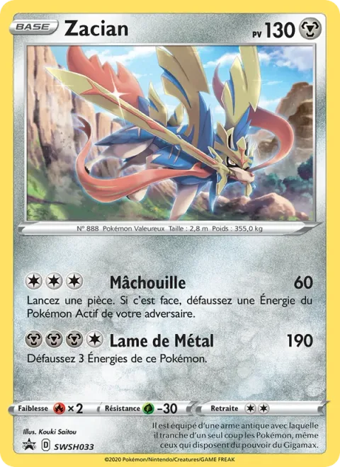 Zacian [Crunch | Metal Blade]