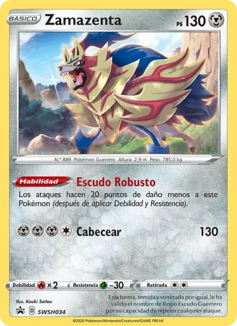 Zamazenta [Sturdy Shield | Headbang]