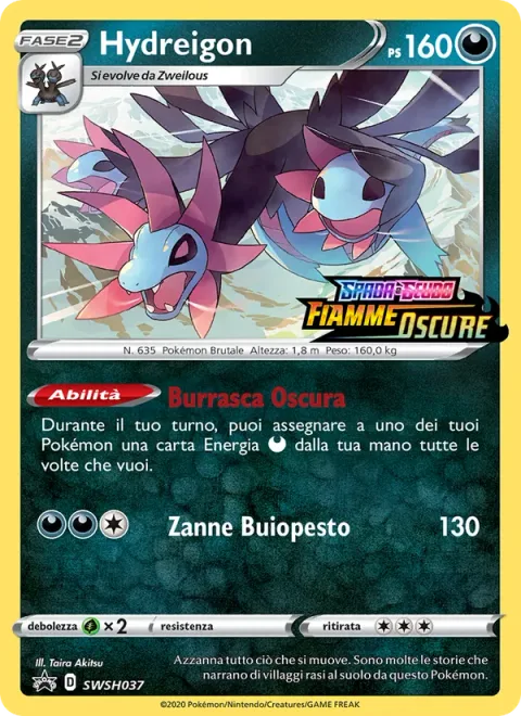 Hydreigon [Dark Squall | Pitch-Black Fangs]