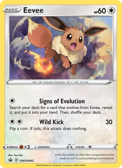 Eevee [Signs of Evolution | Wild Kick]