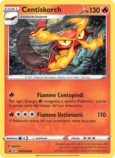 Centiskorch [Hundred Foot Flames | Searing Flame]