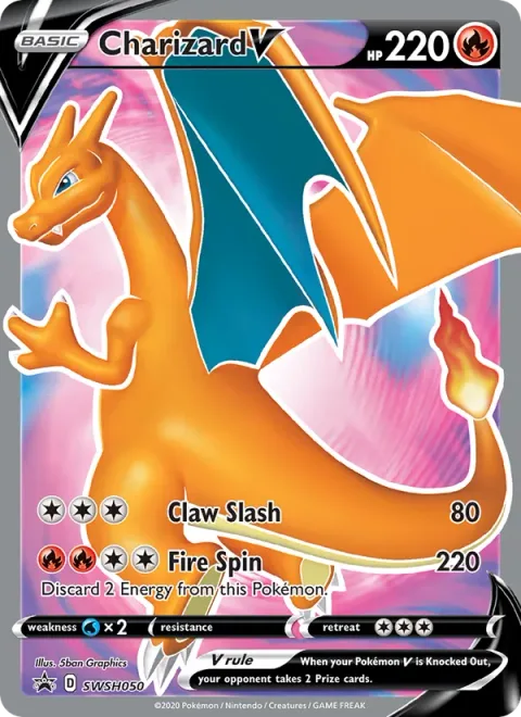 Charizard V [Claw Slash | Fire Spin]