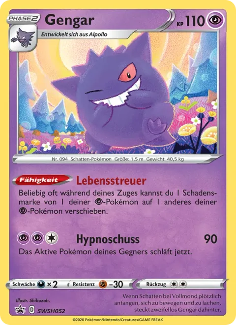 Gengar [Life Shaker | Hypnoblast]