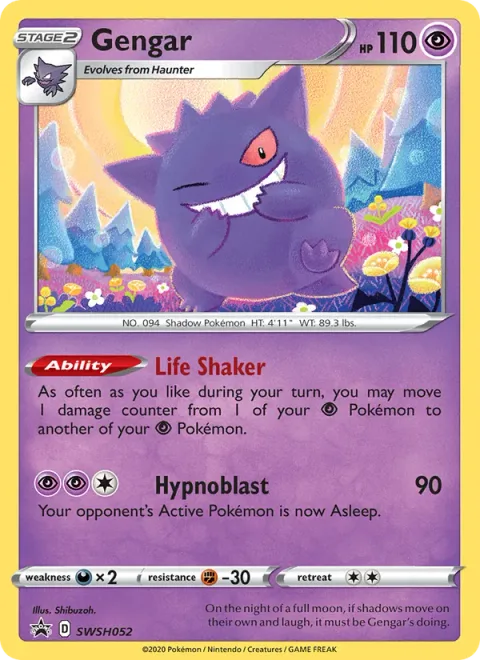 Gengar [Life Shaker | Hypnoblast]