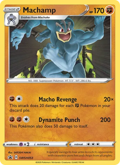 Machamp [Macho Revenge | Dynamite Punch]