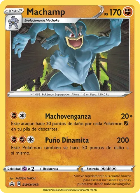 Machamp [Macho Revenge | Dynamite Punch]