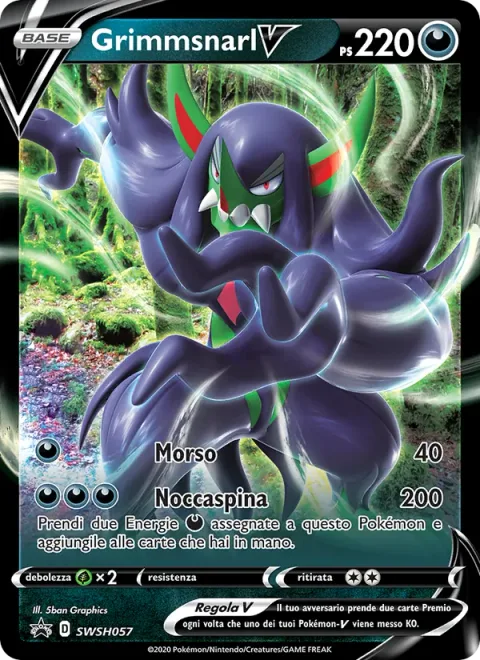 Grimmsnarl V [Bite | Spiky Knuckle]