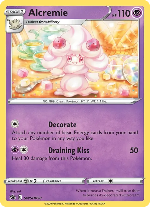 Alcremie [Decorate | Draining Kiss]