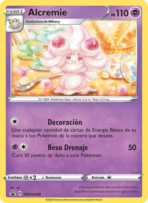 Alcremie [Decorate | Draining Kiss]