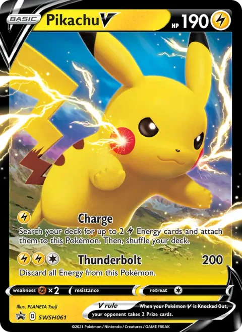 Pikachu V [Charge | Thunderbolt]