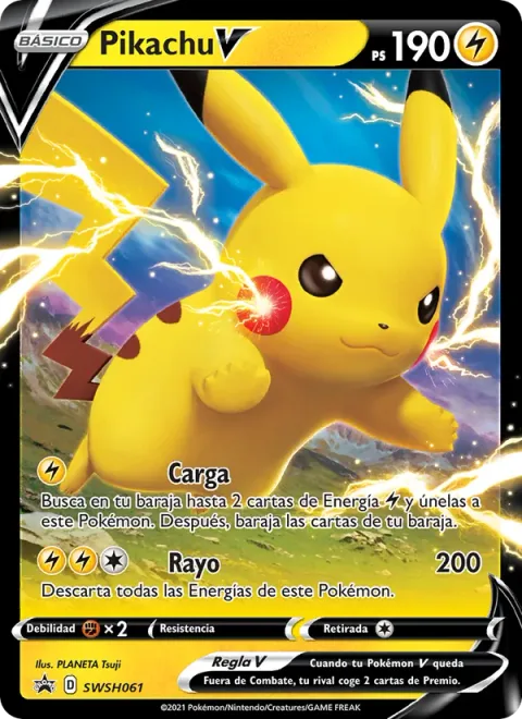 Pikachu V [Charge | Thunderbolt]