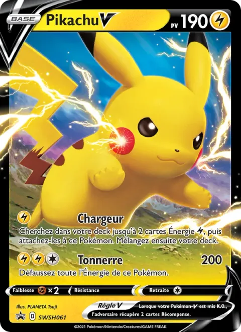 Pikachu V [Charge | Thunderbolt]