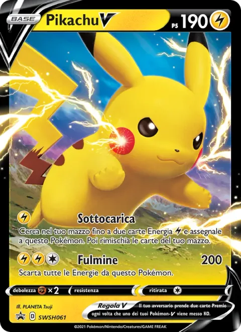 Pikachu V [Charge | Thunderbolt]
