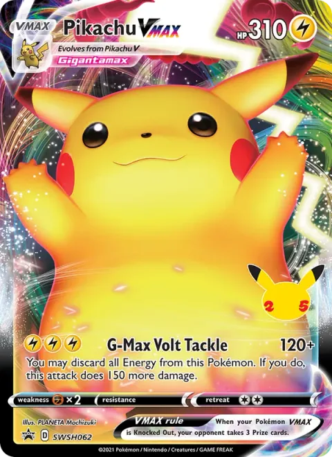 Pikachu VMAX [G-Max Volt Tackle]