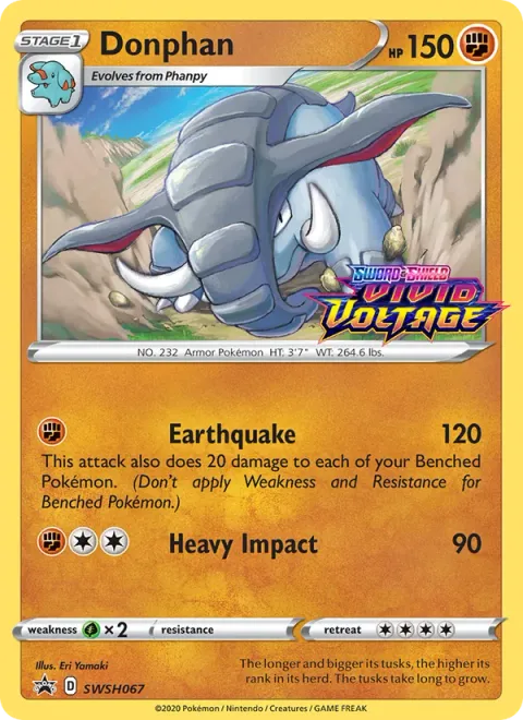 Donphan [Earthquake | Heavy Impact]