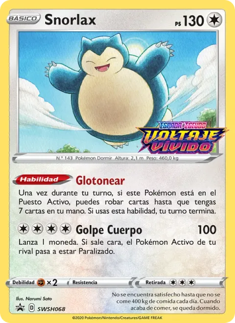 Snorlax [Gormandize | Body Slam]