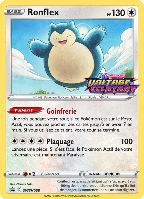 Snorlax [Gormandize | Body Slam]