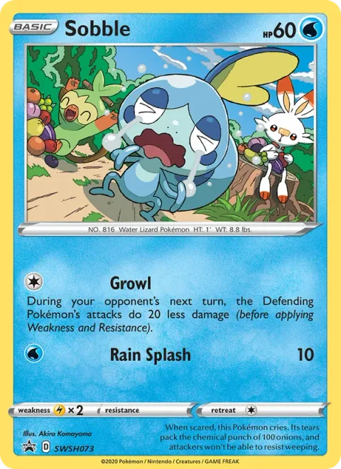 Sobble [Growl | Rain Splash]
