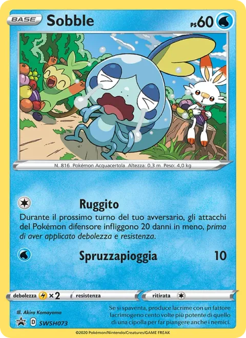 Sobble [Growl | Rain Splash]