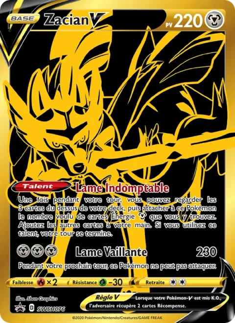 Zacian V [Intrepid Sword | Brave Blade]