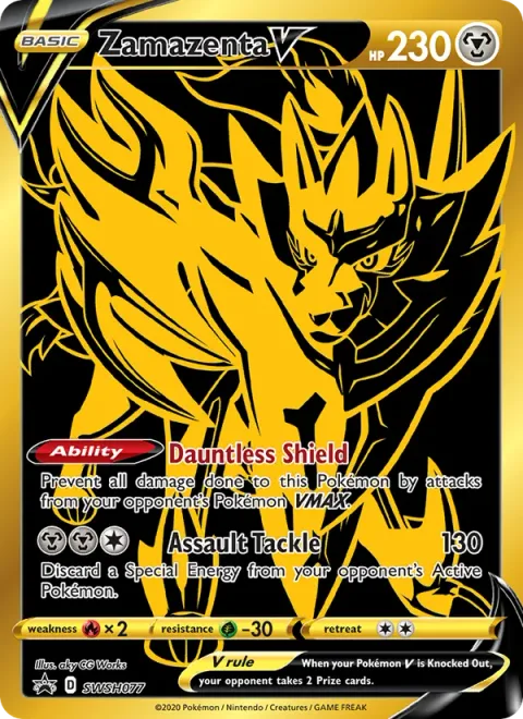Zamazenta V [Dauntless Shield | Assault Tackle]