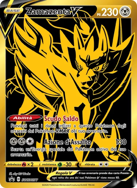 Zamazenta V [Dauntless Shield | Assault Tackle]